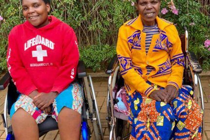 Podopieczni hospicjum w Rwandzie