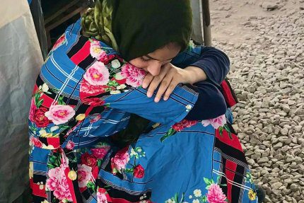 Uchodźcy na Lesvos czekający na naszą pomoc