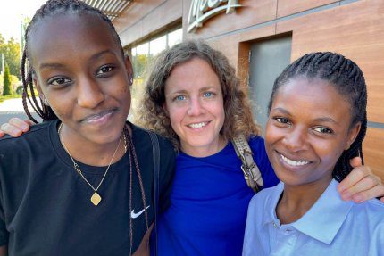 Nasze studentki Bella i Solonge